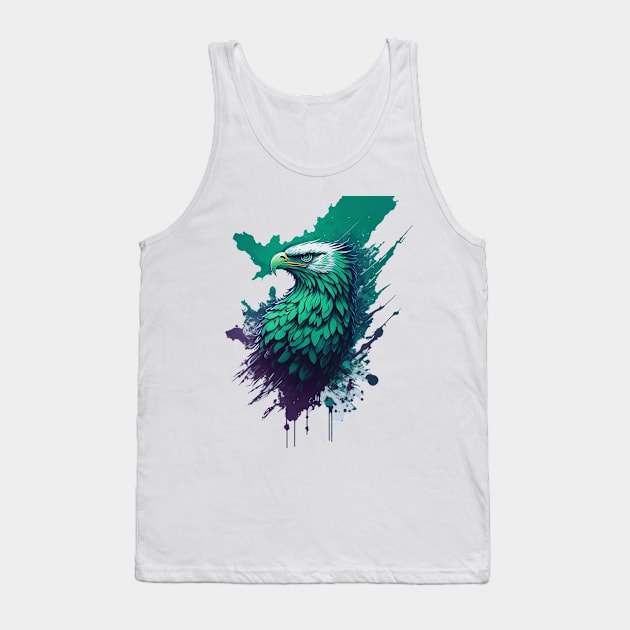 Fly Eagles Fly Tank Top by  Colorful&Goldie